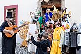 Carnival parade in Český Krumlov, 5th March 2019, photo by: Lubor Mrázek