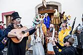 Carnival parade in Český Krumlov, 5th March 2019, photo by: Lubor Mrázek