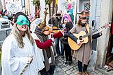 Masopustní průvod v Českém Krumlově, 5. března 2019, foto: Lubor Mrázek