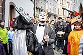 Carnival parade in Český Krumlov, 5th March 2019, photo by: Lubor Mrázek