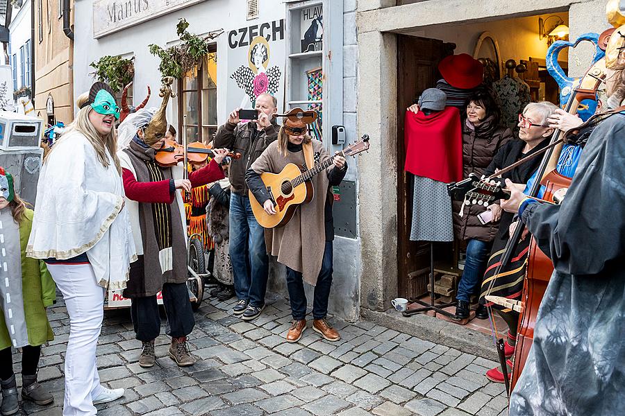 Karnevalsumzug, 5. März 2019, Fasching Český Krumlov