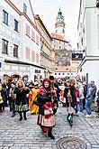 Carnival parade in Český Krumlov, 5th March 2019, photo by: Lubor Mrázek