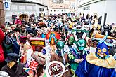 Carnival parade in Český Krumlov, 5th March 2019, photo by: Lubor Mrázek