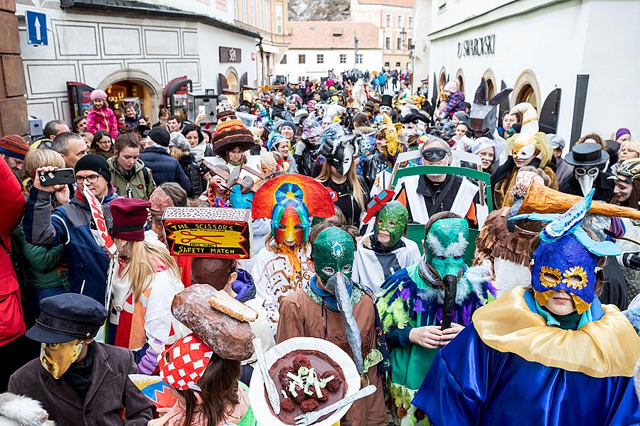 Karnevalsumzug, 5. März 2019, Fasching Český Krumlov