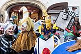 Carnival parade in Český Krumlov, 5th March 2019, photo by: Lubor Mrázek