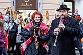 Carnival parade in Český Krumlov, 5th March 2019, photo by: Lubor Mrázek