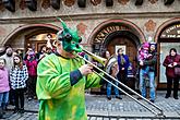 Carnival parade in Český Krumlov, 5th March 2019, photo by: Lubor Mrázek