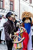 Carnival parade in Český Krumlov, 5th March 2019, photo by: Lubor Mrázek