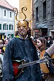 Carnival parade in Český Krumlov, 5th March 2019, photo by: Lubor Mrázek