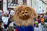 Carnival parade in Český Krumlov, 5th March 2019, photo by: Lubor Mrázek