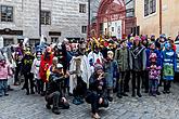 Carnival parade in Český Krumlov, 5th March 2019, photo by: Lubor Mrázek