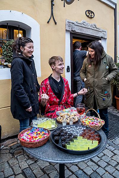 Carnival parade in Český Krumlov, 5th March 2019