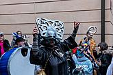 Carnival parade in Český Krumlov, 5th March 2019, photo by: Lubor Mrázek