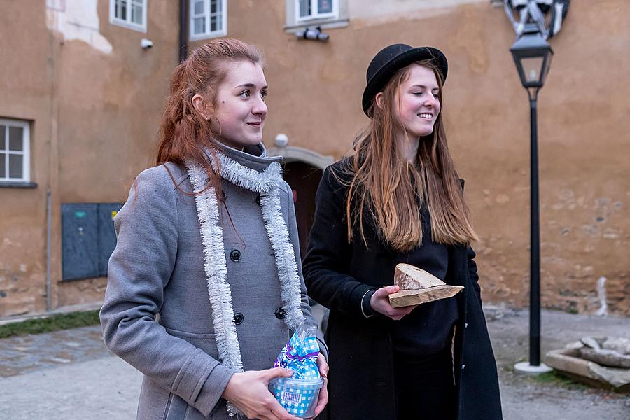 Carnival parade in Český Krumlov, 5th March 2019