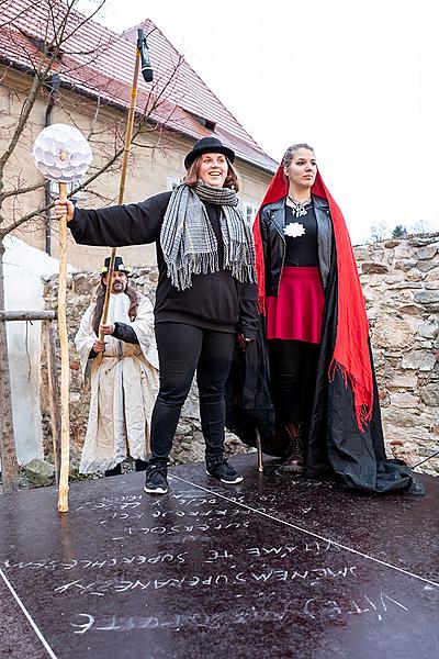 Carnival parade in Český Krumlov, 5th March 2019