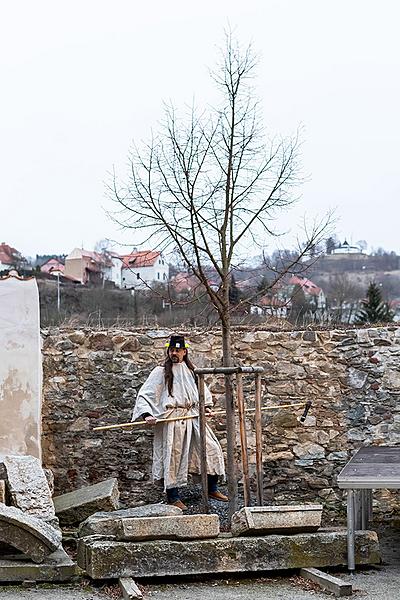 Carnival parade in Český Krumlov, 5th March 2019