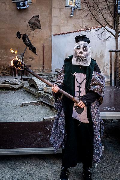 Carnival parade in Český Krumlov, 5th March 2019