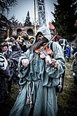 Carnival parade in Český Krumlov, 5th March 2019, photo by: Lubor Mrázek