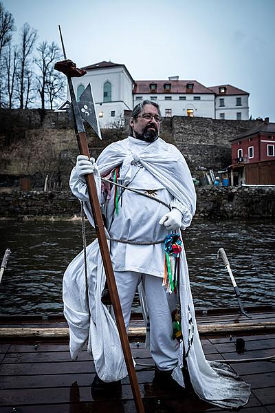 Carnival parade in Český Krumlov, 5th March 2019