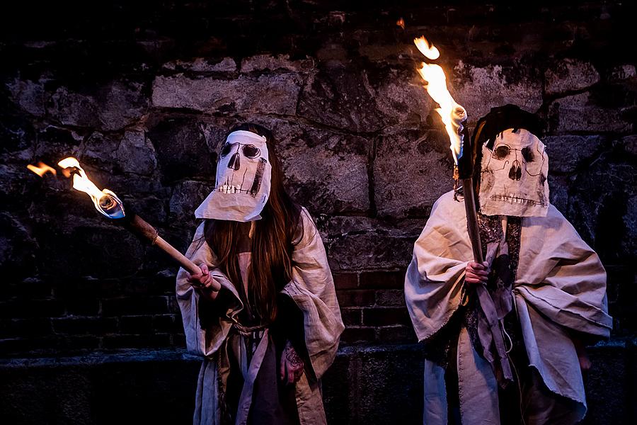 Carnival parade in Český Krumlov, 5th March 2019