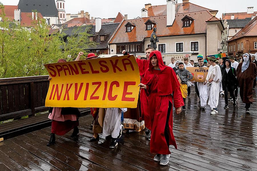 6th Students rag Day, Magical Krumlov 30.4.2019