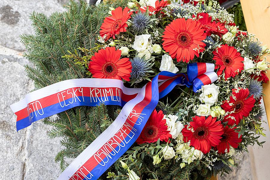 Slavnostní akt u příležitosti 74. výročí konce 2. světové války, Český Krumlov 4.5.2019