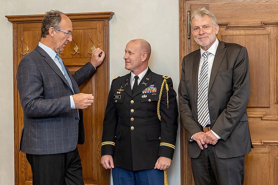 Ceremonial act on the occasion of the 74th anniversary of the end of World War II, Český Krumlov 4.5.2019