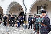Slavnostní akt u příležitosti 74. výročí konce 2. světové války, Český Krumlov 4.5.2019, foto: Lubor Mrázek
