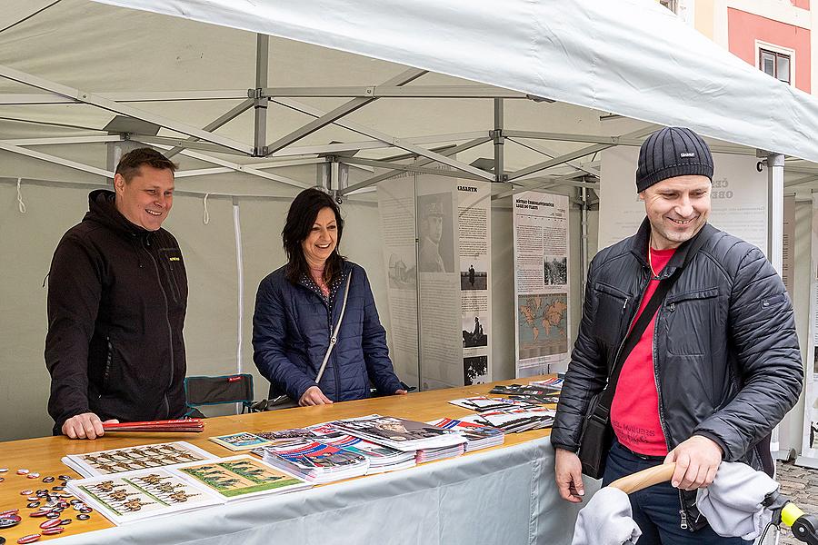 Festakt anlässlich des 74. Jahrestages des Endes des Zweiten Weltkriegs, Český Krumlov 4.5.2019