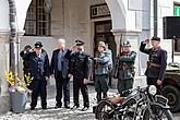 Ceremonial act on the occasion of the 74th anniversary of the end of World War II, Český Krumlov 4.5.2019, photo by: Lubor Mrázek