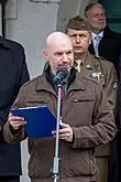 Ceremonial act on the occasion of the 74th anniversary of the end of World War II, Český Krumlov 4.5.2019, photo by: Lubor Mrázek