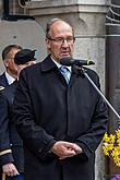 Ceremonial act on the occasion of the 74th anniversary of the end of World War II, Český Krumlov 4.5.2019, photo by: Lubor Mrázek