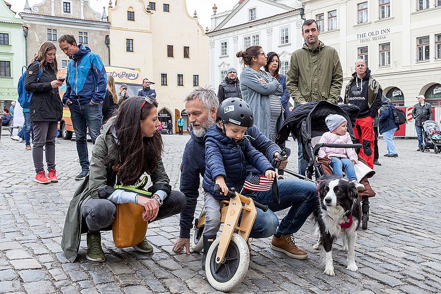 Slavnostní akt u příležitosti 74. výročí konce 2. světové války, Český Krumlov 4.5.2019