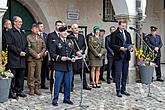 Ceremonial act on the occasion of the 74th anniversary of the end of World War II, Český Krumlov 4.5.2019, photo by: Lubor Mrázek