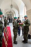 Ceremonial act on the occasion of the 74th anniversary of the end of World War II, Český Krumlov 4.5.2019, photo by: Lubor Mrázek