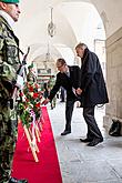 Ceremonial act on the occasion of the 74th anniversary of the end of World War II, Český Krumlov 4.5.2019, photo by: Lubor Mrázek