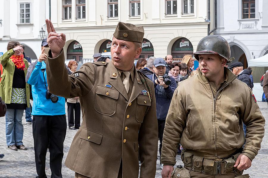 Slavnostní akt u příležitosti 74. výročí konce 2. světové války, Český Krumlov 4.5.2019