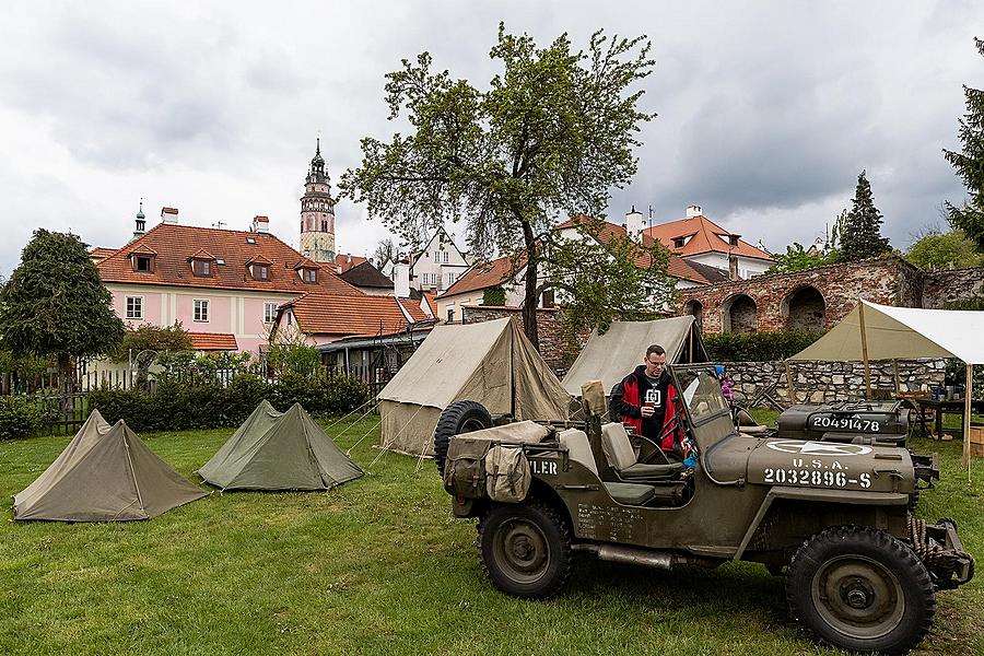 Ceremonial act on the occasion of the 74th anniversary of the end of World War II - Last Battle, Český Krumlov 4.5.2019