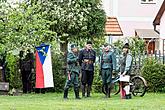 Ceremonial act on the occasion of the 74th anniversary of the end of World War II - Last Battle, Český Krumlov 4.5.2019