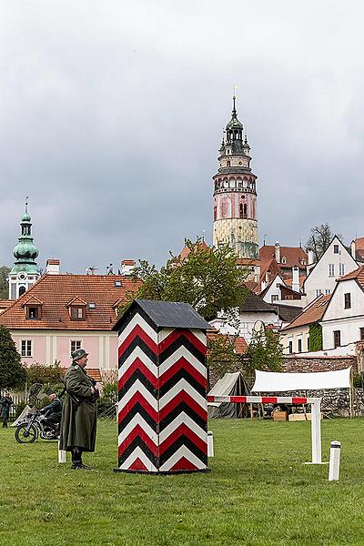 Festakt anlässlich des 74. Jahrestages des Endes des Zweiten Weltkriegs - Letzter Kampf, Český Krumlov 4.5.2019