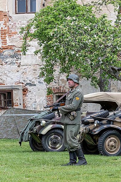 Festakt anlässlich des 74. Jahrestages des Endes des Zweiten Weltkriegs - Letzter Kampf, Český Krumlov 4.5.2019