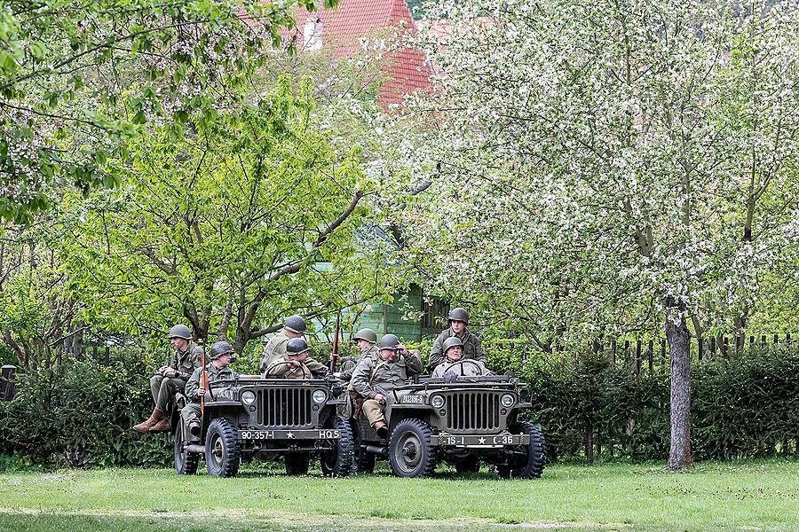 Ceremonial act on the occasion of the 74th anniversary of the end of World War II - Last Battle, Český Krumlov 4.5.2019