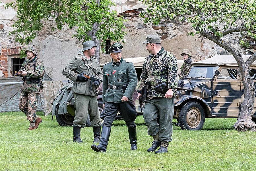 Festakt anlässlich des 74. Jahrestages des Endes des Zweiten Weltkriegs - Letzter Kampf, Český Krumlov 4.5.2019