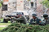 Festakt anlässlich des 74. Jahrestages des Endes des Zweiten Weltkriegs - Letzter Kampf, Český Krumlov 4.5.2019