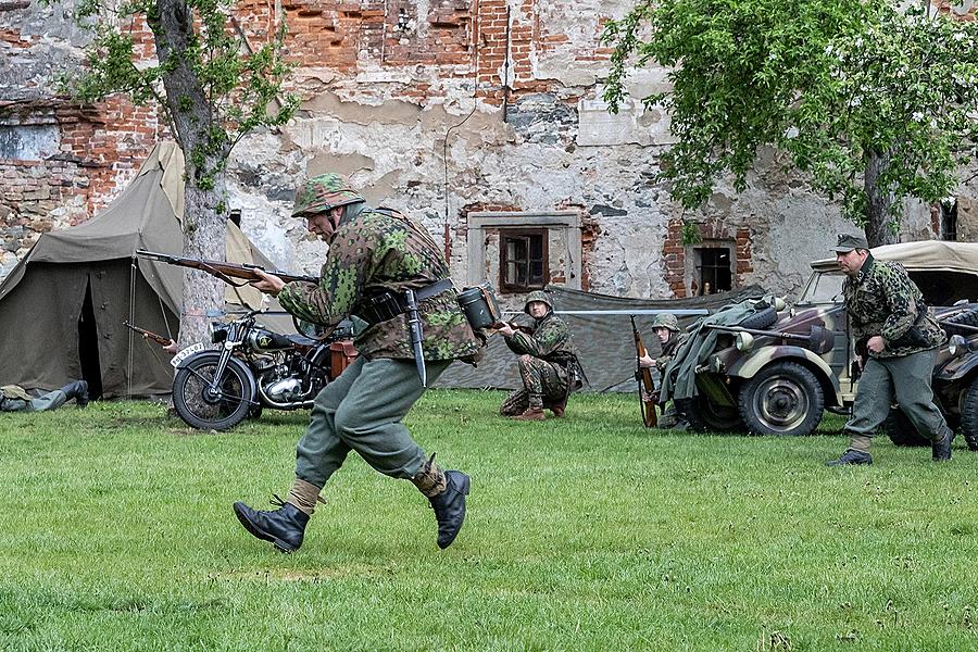 Ceremonial act on the occasion of the 74th anniversary of the end of World War II - Last Battle, Český Krumlov 4.5.2019