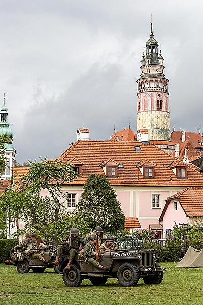Ceremonial act on the occasion of the 74th anniversary of the end of World War II - Last Battle, Český Krumlov 4.5.2019