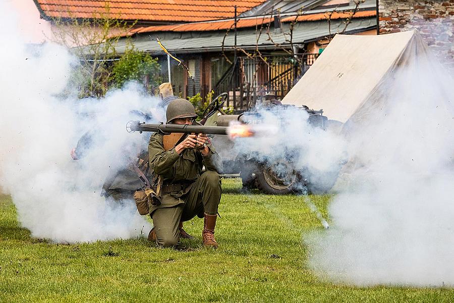 Bitva o Krumlov, oslava konce 2. světové války v Českém Krumlově 4.5.2019