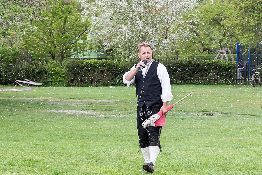 Festakt anlässlich des 74. Jahrestages des Endes des Zweiten Weltkriegs - Letzter Kampf, Český Krumlov 4.5.2019