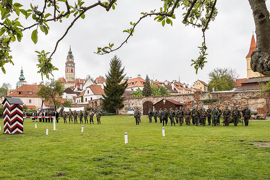 Ceremonial act on the occasion of the 74th anniversary of the end of World War II - Last Battle, Český Krumlov 4.5.2019