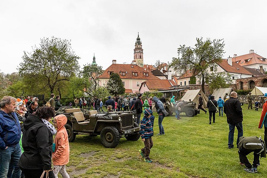 Bitva o Krumlov, oslava konce 2. světové války v Českém Krumlově 4.5.2019